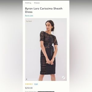 Anthropologie sheath dress! Size 6 worn once! Like NEW